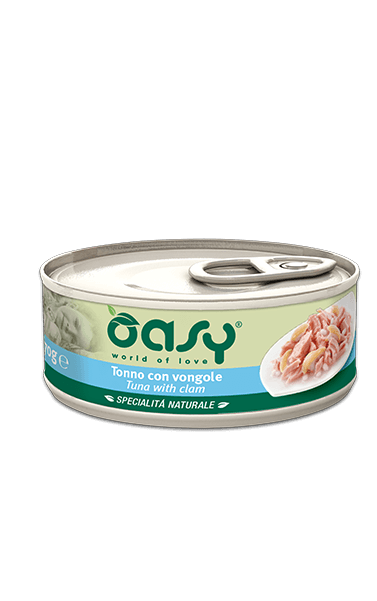 OASY Natury Soft Jelly Tonnetto con Vongole 85g OASY Natury Soft Jelly Tonnetto con Vongole 85g